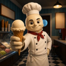 Icône de Frozen Ice Cream Terror Game